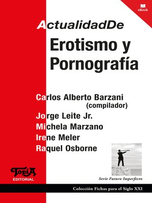cover image of Actualidad de erotismo y pornografía